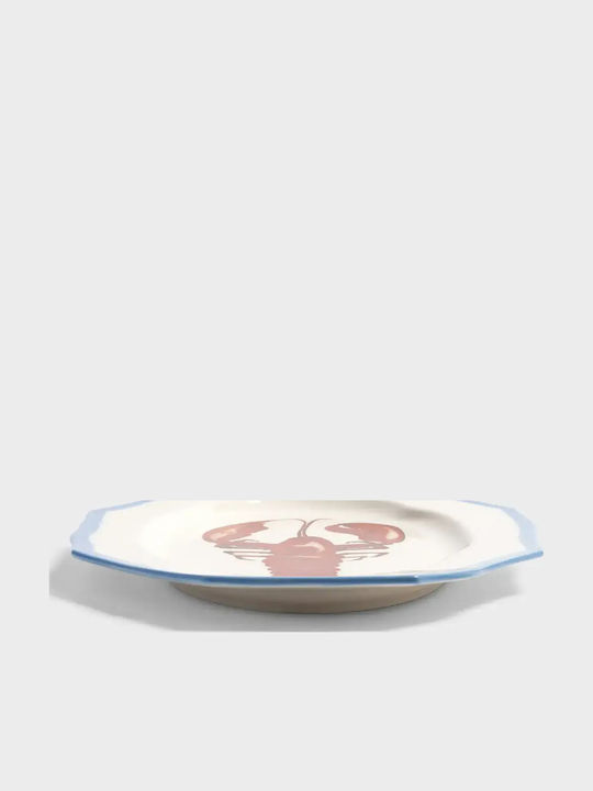&Klevering Porcelain White Serving Platter 41.5x27cm