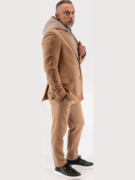 Herrenanzugsjacke Beige