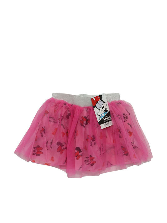 Детска Пола Тюлена Фуксия Minnie Mouse