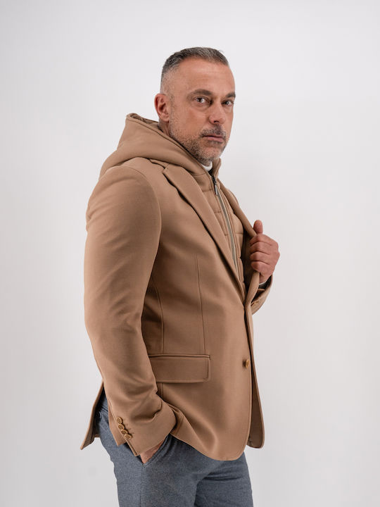 Herrenanzugsjacke Beige