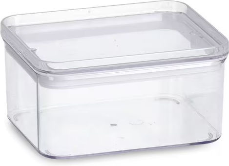 Zeller Set 3 Bucăți Vaze Cereale / Pentru Paste Cu Capac Plastic Transparent 500ml 3 Bucăți