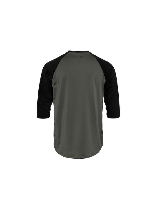 Horsefeathers Spike Tricou De Ciclism Pentru Bărbați Cu Mânecă Lungă Mountain Bike Negru