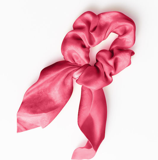 Avizar Haargummis Kurzes Haarband Aus Samt Schmetterling Elegant Fuchsie