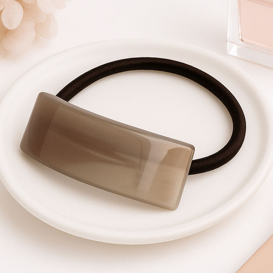 Avizar Elastic Casual Hair Soft Pearlised Curve Sober Brown Coffee Brown