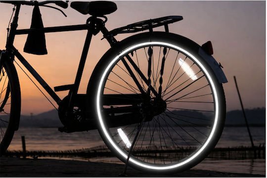 Bandă Reflectorizantă Pentru Bicicletă Albă 8m Aria Trade