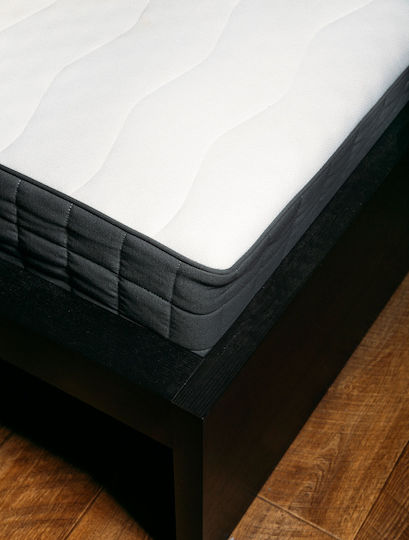 Madi Mattress Topper Single Memory Foam with Bamboo Fibers & Fitting Straps 100x200x6cm