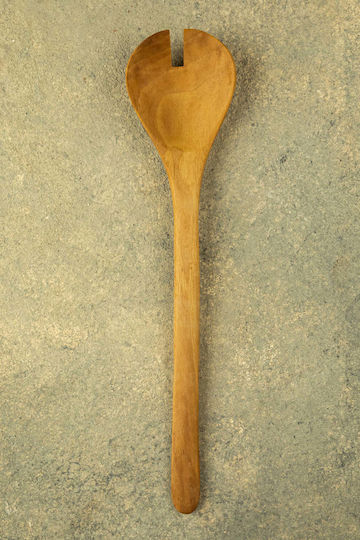 Freya Set De Ustensile De Servirea Salatei Din Lemn De Stejar 30cm
