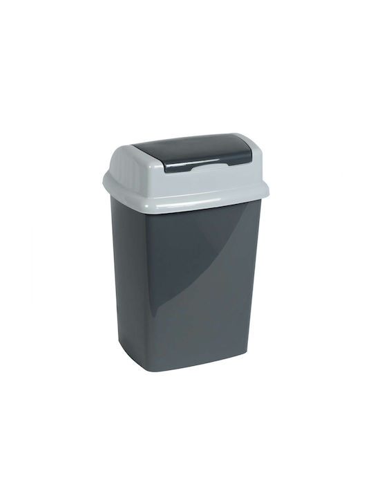Maul Coș de Gunoi Plastic Gri 10l