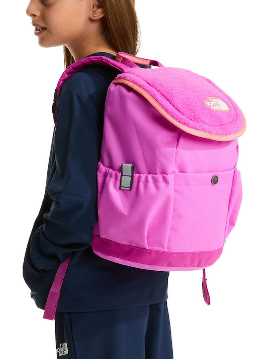 The North Face Explorer Ученическа Раница За Детска Градина Фуксия С Джоб За Бутилка 10 Литра