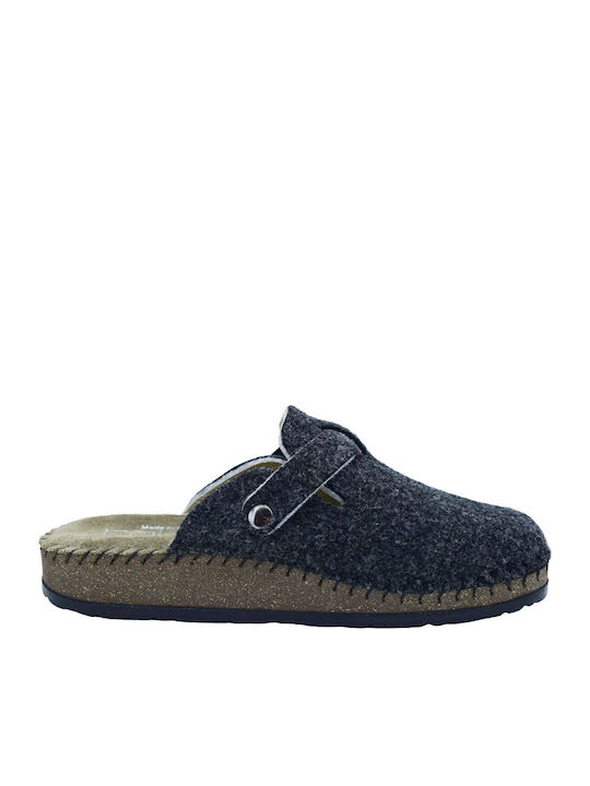 Anatomic Leather Women's Black Slippers