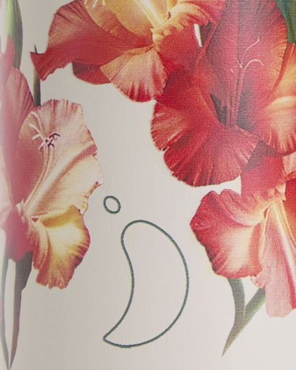 Chilly's Floral Series Bottle Thermos Stainless Steel BPA Free 500ml Floral Golden Hour