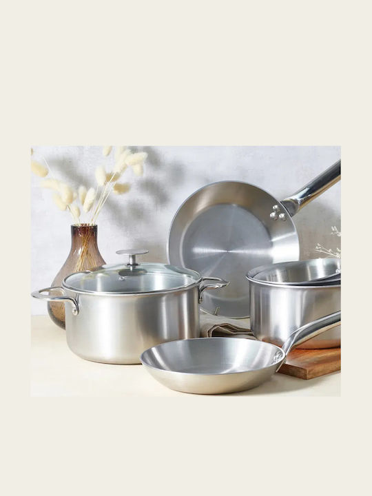 De Buyer Βαθιά Ανοξείδωτη Κατσαρόλα 1.5lt / 16cm