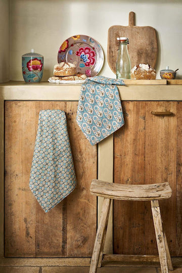 PiP Studio Πετσέτα Κουζίνας σε Μπλε Χρώμα 50x70cm 2τμχ