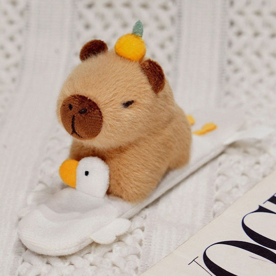 Lean Toys Jucărie de Plus Goose Cu Capybara