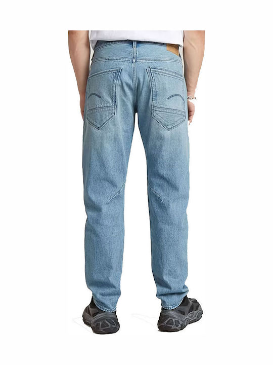 G-Star Raw Morry Fwd 3d Men's Jeans Pants Regular Fit Tapered Light Aged Denim