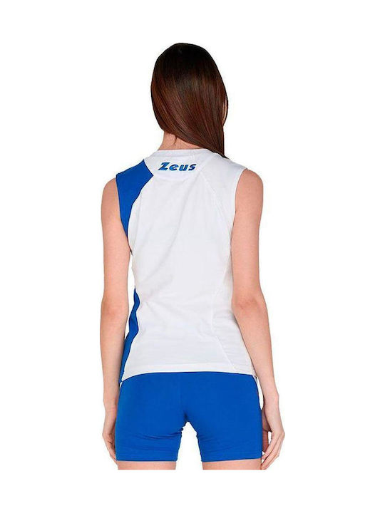 Kit Klima Volley Uniform White Royal Red