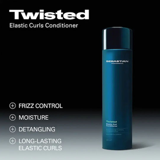 Sebastian Professional Twisted Кондиционер За Коса Къдрава Вълниста Коса 1000 Ml