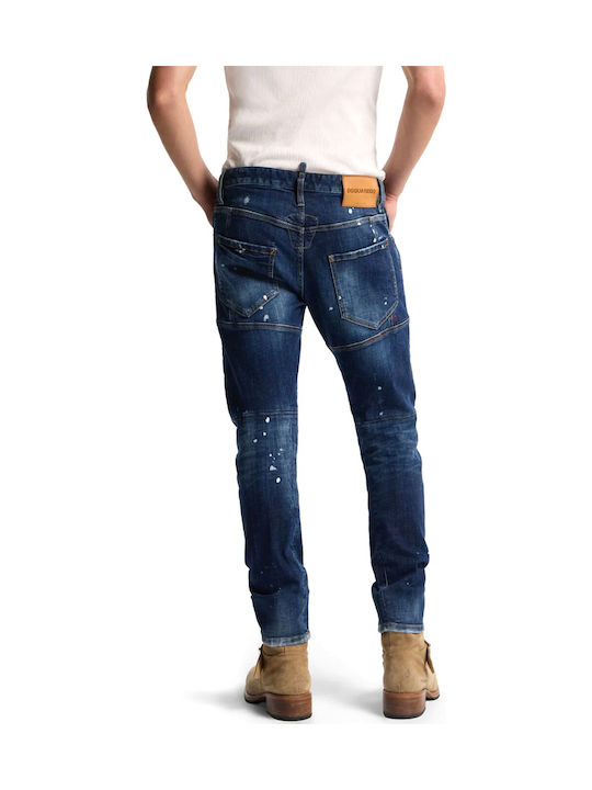 Dsquared2 Men's Slim Fit Jeans Pants Blue
