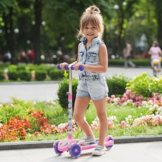 AS Kinderroller Plus 3-Rad Rosa
