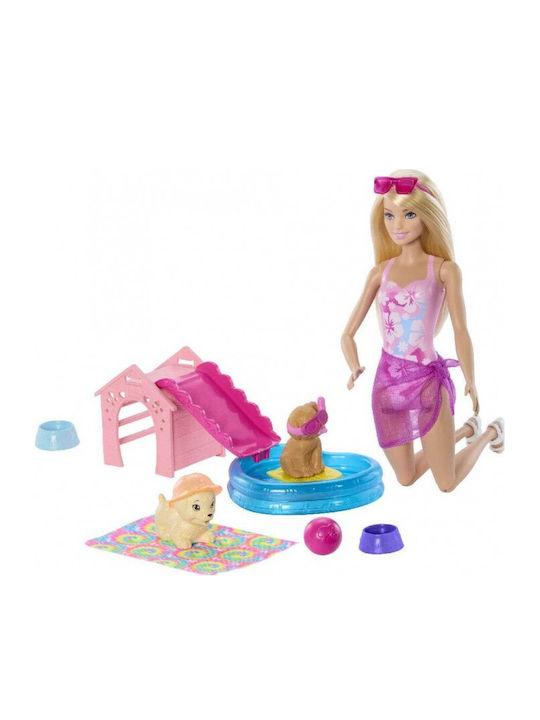 Πάρτι στην Πισίνα με Κουταβάκια Barbie