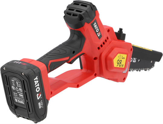 Yato Chainsaw Battery 1x2Ah Brushless 18V with Blade 17.78cm
