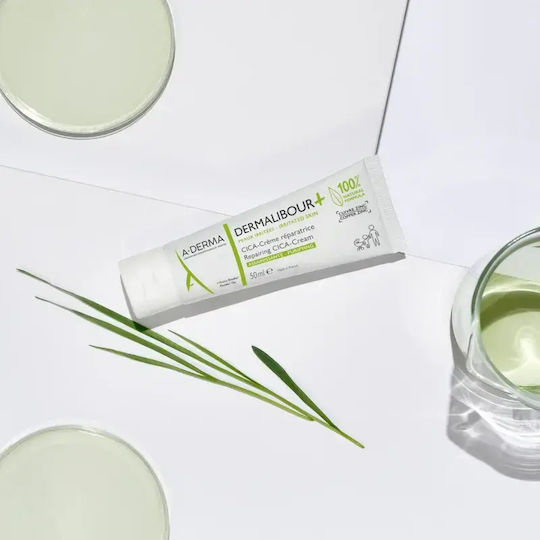 A-derma Dermalibour+ Regenerating Cream Irritated Skin Capacity Ml 50