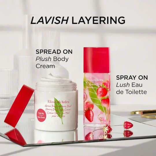 Elizabeth Arden Green Tea Strawberry Basil Feuchtigkeitsspendende Körpercreme 500 ml