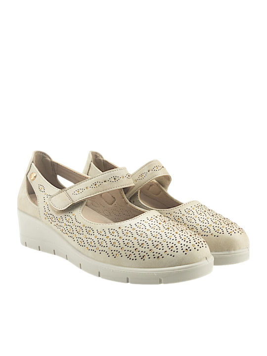 Γυναικεία Loafers σε Μπεζ Χρώμα