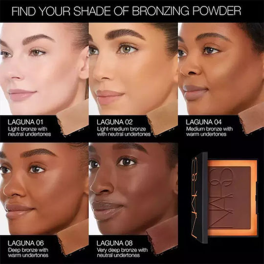 Nars Mini Laguna Pudră Bronzantă Conturare Mini Nuanță Laguna 06 Cantitate G 3.5