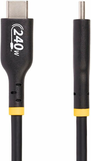 StarTech USB 2.0 Kabel USB-C männlich - USB-C 240W PD Schwarz 3m USB2EPR3M