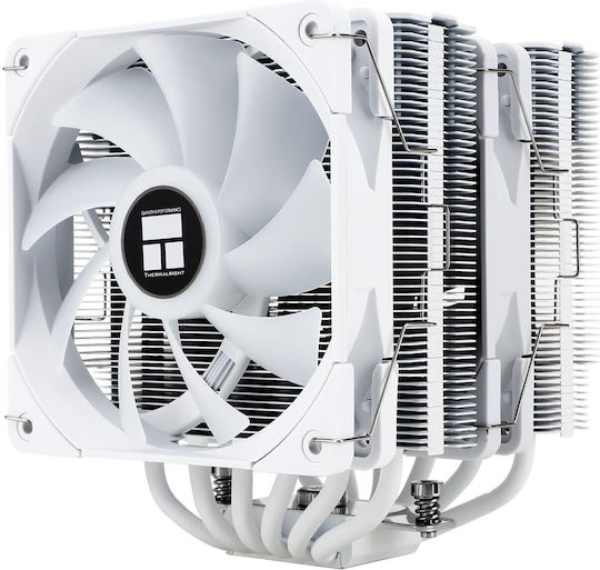 Thermalright Peerless Assassin 120 White ARGB (Second Edition) Ψύκτρα Επεξεργαστή Διπλού Ανεμιστήρα για Socket AM4/AM5/1200/115x/1700 Λευκή