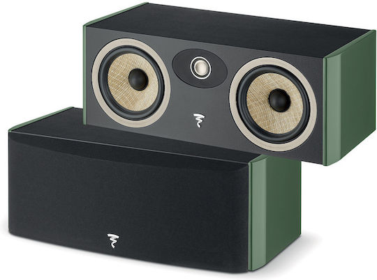 Focal Aria Evo X Center FOAEFTAECC0V200 Hi-Fi Lautsprecher Zentrale 120W 2 Anzahl von Fahrern B53.3xT24.5xH20cm. Moss Green High Gloss