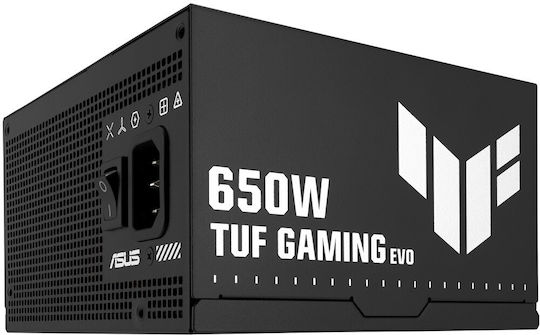 Asus TUF Gaming EVO 650W Μαύρο Τροφοδοτικό Υπολογιστή Full Modular 80 Plus Bronze