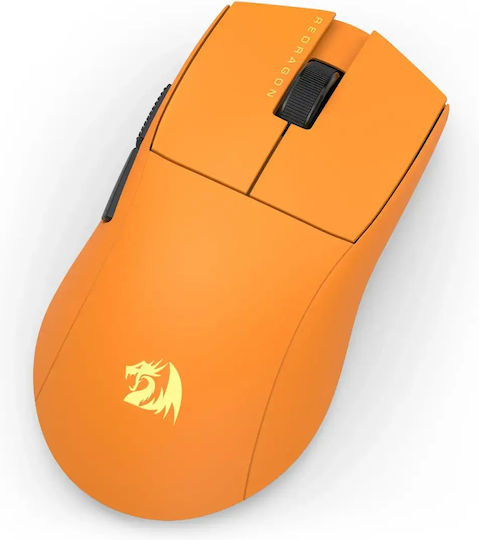 Redragon King Ultra Ασύρματο Gaming Ποντίκι 30000 DPI Πορτοκαλί