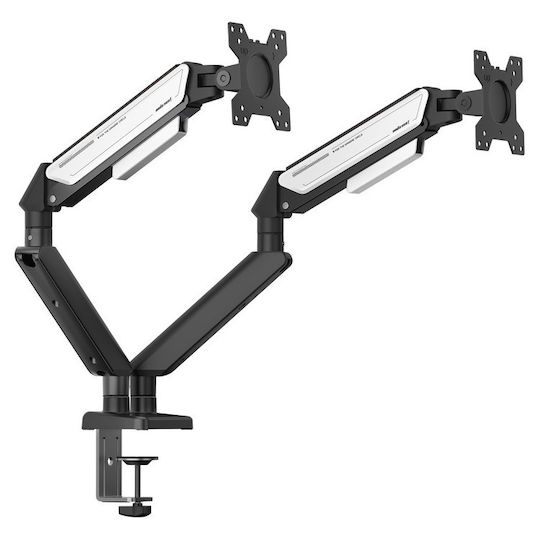 Anda Seat A6D-2S Computer Monitor Ständer für 2 Bildschirme bis 32" mit Verlängerungsarm