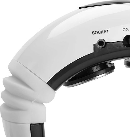 Avizar Smart Fit 3d Neck Massager Electric Pulses Magnetic Traction White