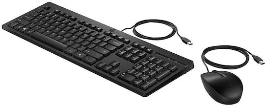 HP 225 Комплект Клавиатура и Мишка Английски US