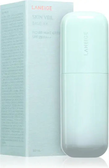Correcting Makeup Base Laneige Skin Veil Base Ex Shade Mint Green Volume Ml 30