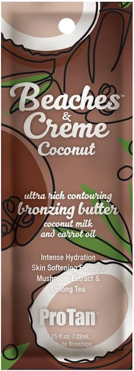 Protan Beaches Coconut Balm Cream Tanning Solarium Accelerator 22ml