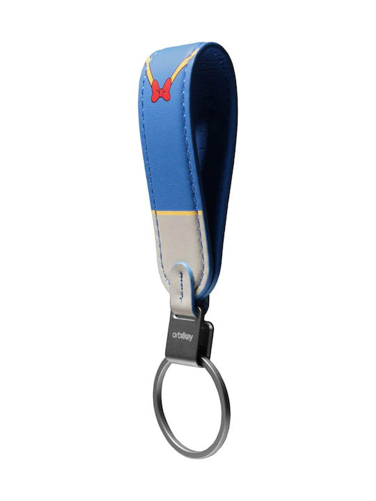 Orbitkey Disney Loop Keychain Leather Key Organizer Donald Duck