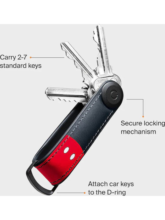Orbitkey Κλειδοθήκη Δερμάτινη Orbitkey Κλειδοθήκη Δερμάτινη