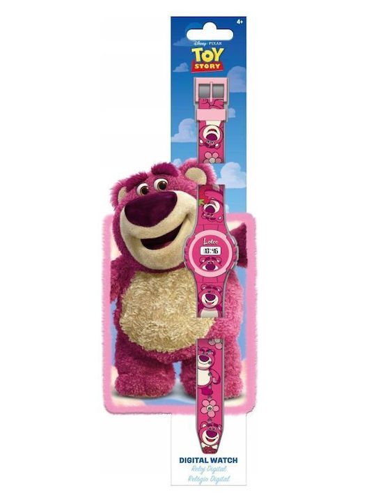 Lotso Παιδικό Ψηφιακό Ρολόι Ροζ