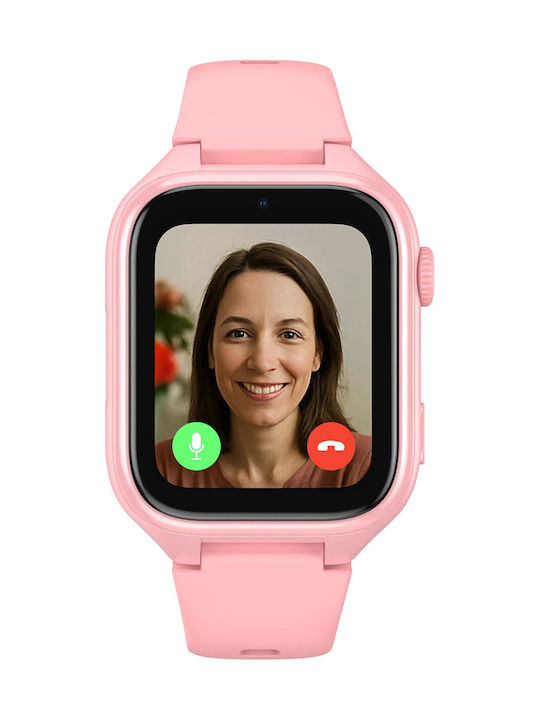 Junior Ceasuri Pentru Copii Smartwatch Cu GPS Și Cameră Roz