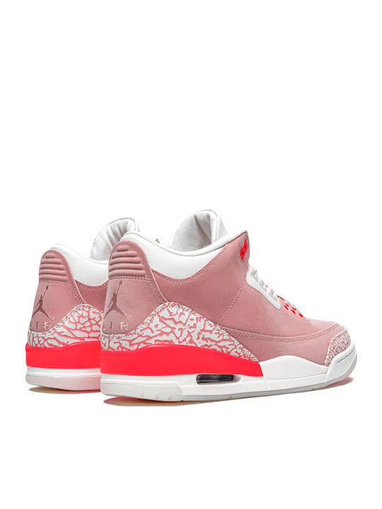 Air  3 Retro Sneakers Rust Pink CK9246-600
