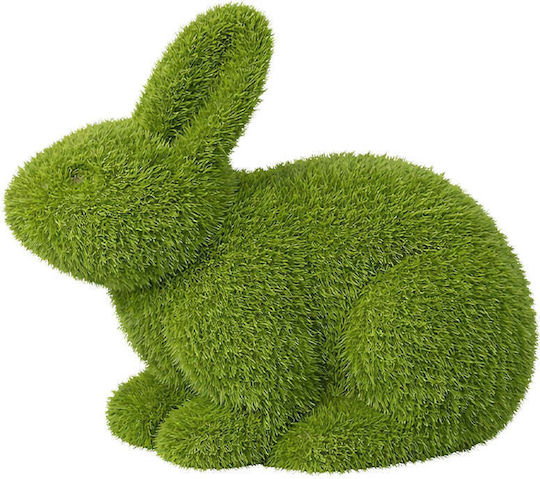 Iepure Spumos Pufos Verde 15 Cm