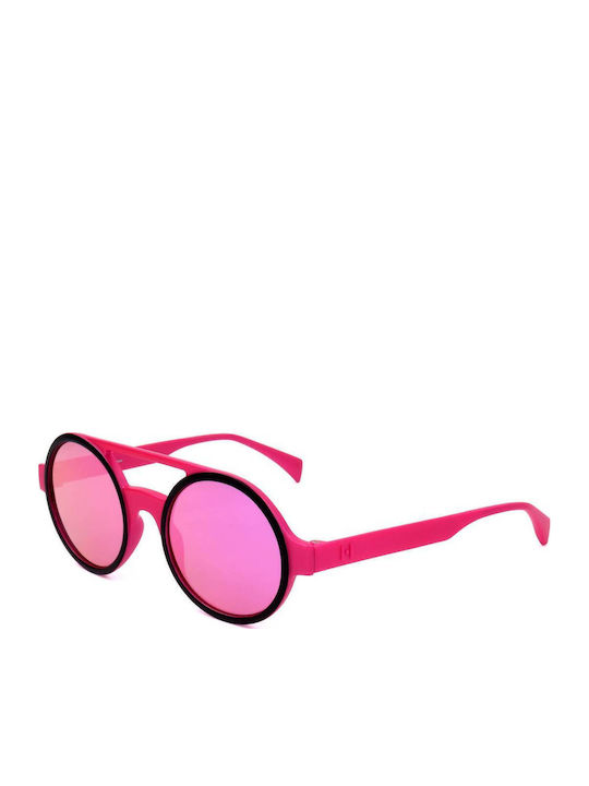 Italia Independent Unisex Sunglasses with Red Frame