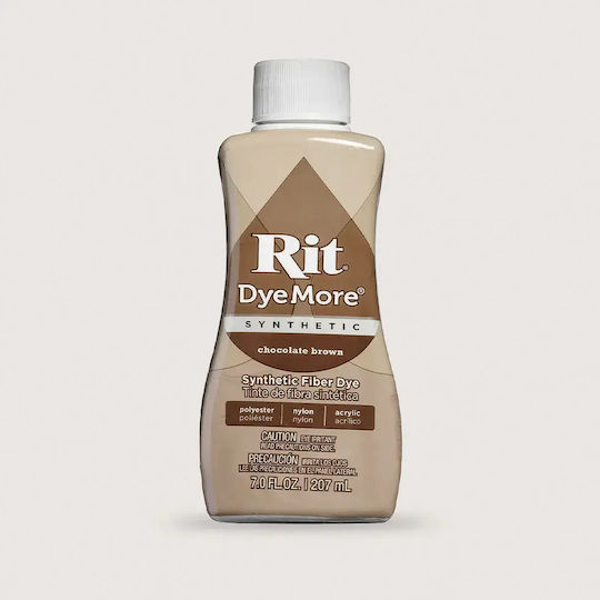 Rit Dyemore Liquid Βαφή Συνθετικών Υλικών – Chocolate Brown 236ml