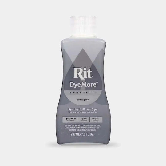 Rit Dyemore Liquid Βαφή Συνθετικών Υλικών – Frost Grey 236ml