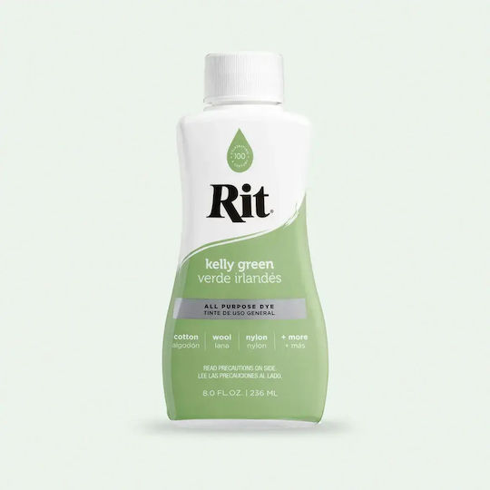 Rit Dye Liquid All-Purpose Fabric Dye – Kelly Green 236ml