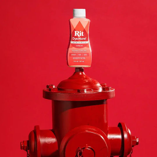 Rit Dyemore Liquid Dye For Synthetic Materials Racing Red 236ml